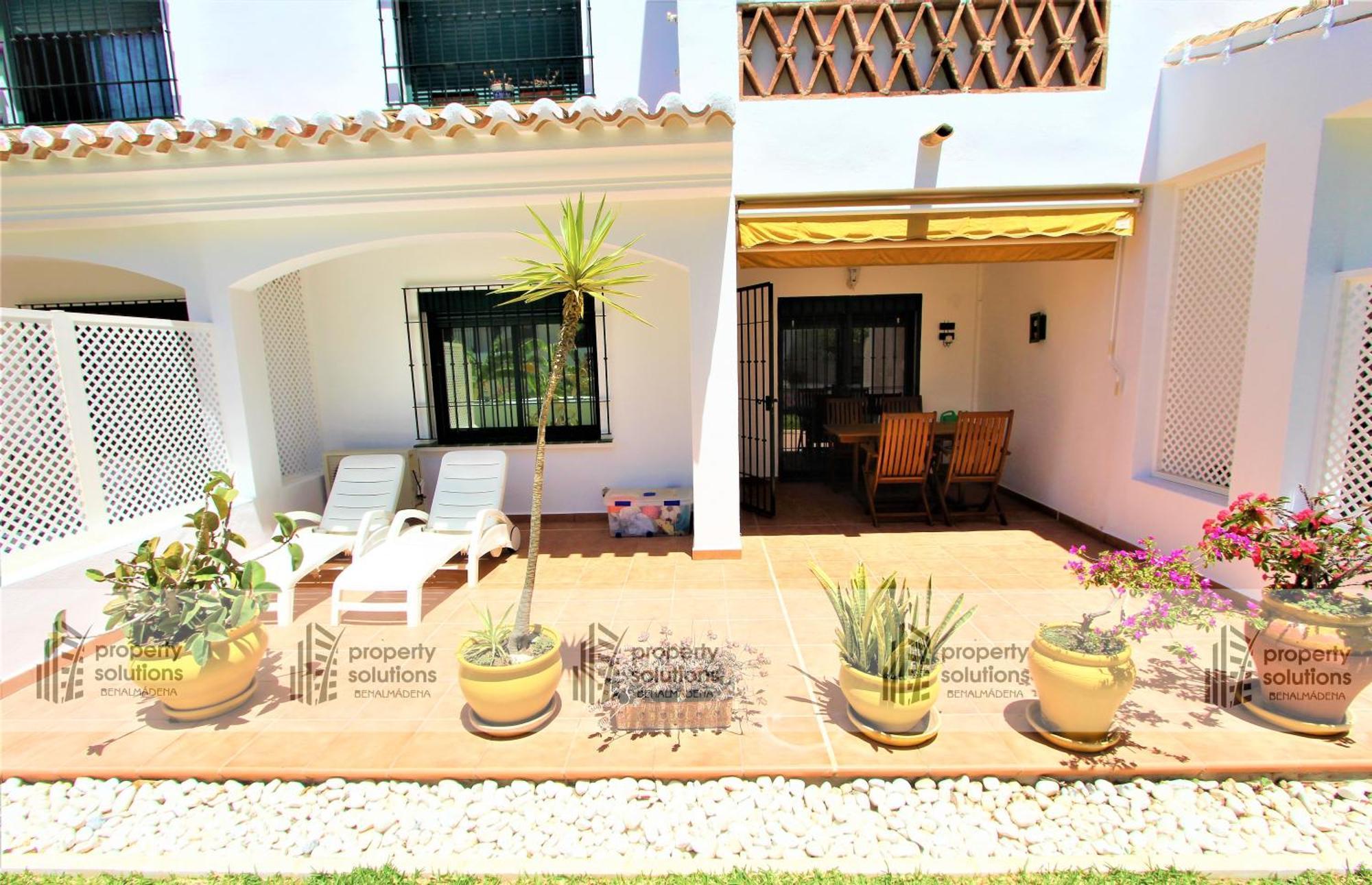 Pueblo Del Parque 2 - Soleada Terraza Con Jardin - Piscina Y Playa Apartment Benalmadena Exterior photo